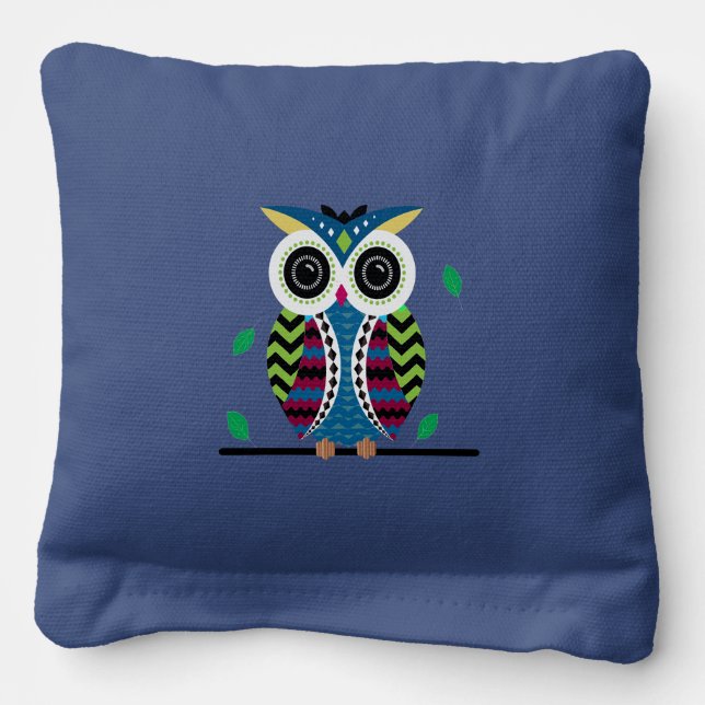 owl cornhole bags (Front)