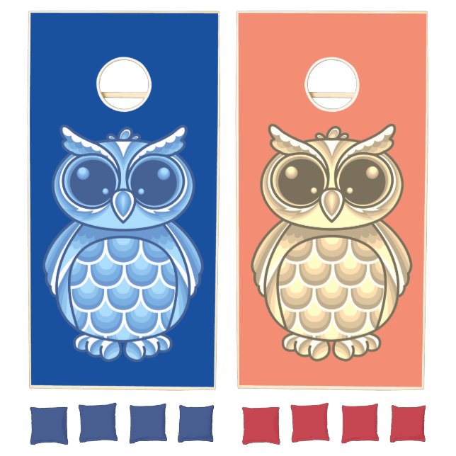 Owl Cornhole Set (Set)
