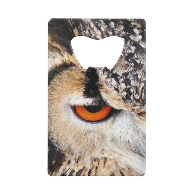 OWL CREDIT CARD BOTTLE OPENER (Front)