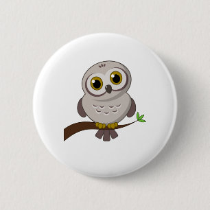 Owl Cutie Button