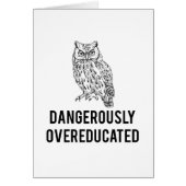 owl, dangerously overeducated (Front)