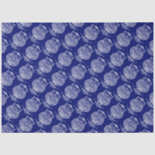 Owl (dark blue) - Tissue Paper