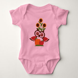 Owl design baby creeper
