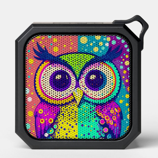 owl design bluetooth speaker (Front)