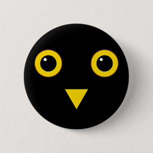 Owl Design Button