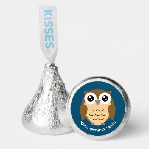 Owl Design Hersheys Kisses Favors