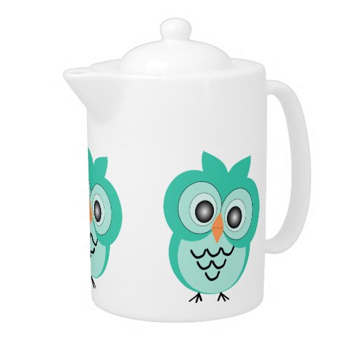 Owl Design Teapot