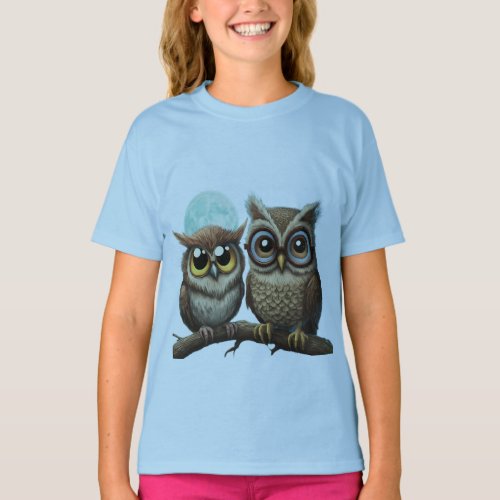 owl design tshirt