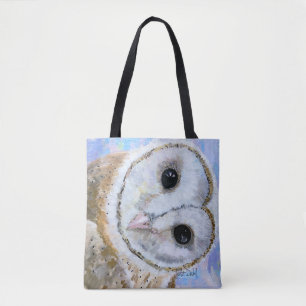 Owl, Designer Tote Bag