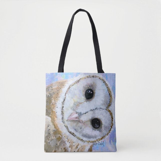 Owl, Designer Tote Bag (Front)