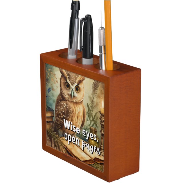 Owl Desk Organiser / Pen Holder (In Situ)