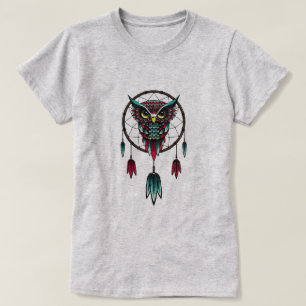 Owl Dream Catcher T-Shirt