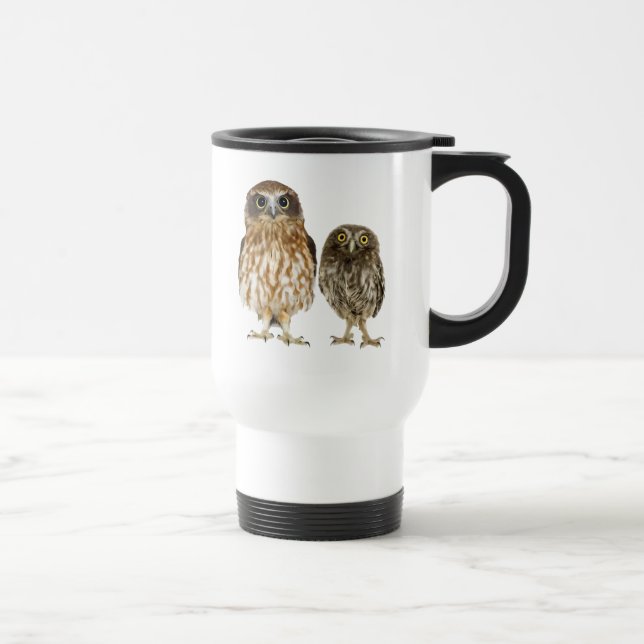 Owl Duo Travel Mug (Right)
