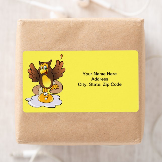 Owl Eggs Labels (Insitu)