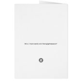 Owl, Egyptian hieroglyph Cards (Back)