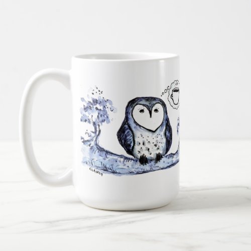 Owl Evening Coffee Mug