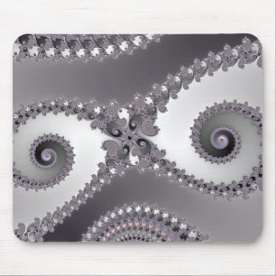 Owl Eyes - Fractal Mousepad