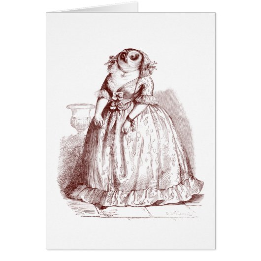 Owl-faced Cards (Front)