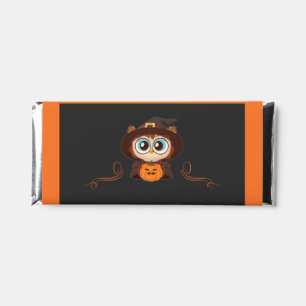 Owl/Fall/Autumn/Halloween/pumpkin Hershey Bar Favors