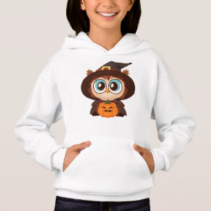 Owl/Fall/Autumn/Halloween/pumpkin Hoodie