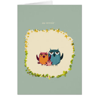 owl family cards