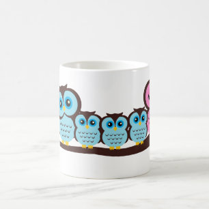 Owl Family Coffee Mug