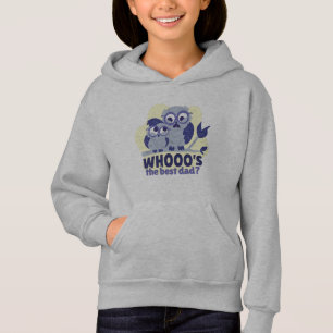 Owl Family Gift For Daddy Hoodie