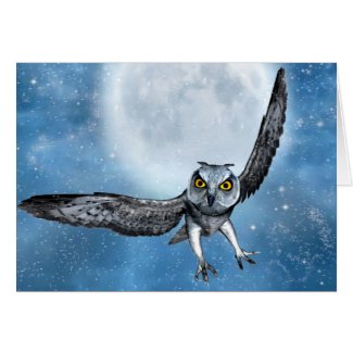 owl fantasy card card