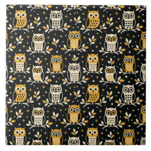 Owl Fantasy Design - Illustrative, Bring A Touch o Ceramic Tile