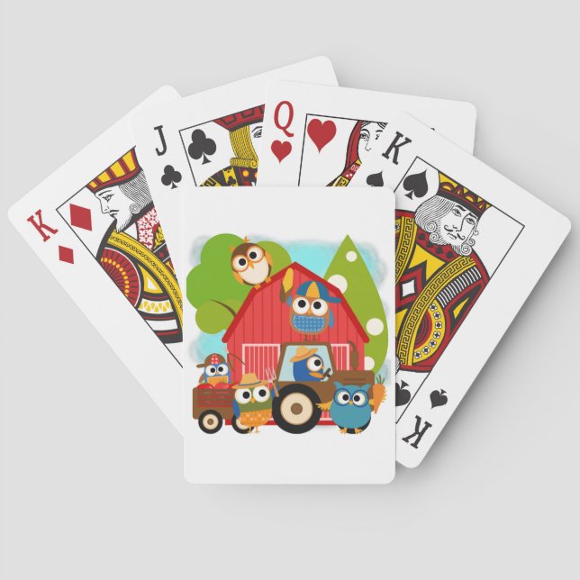 Owl Farmers Poker Cards (Back)