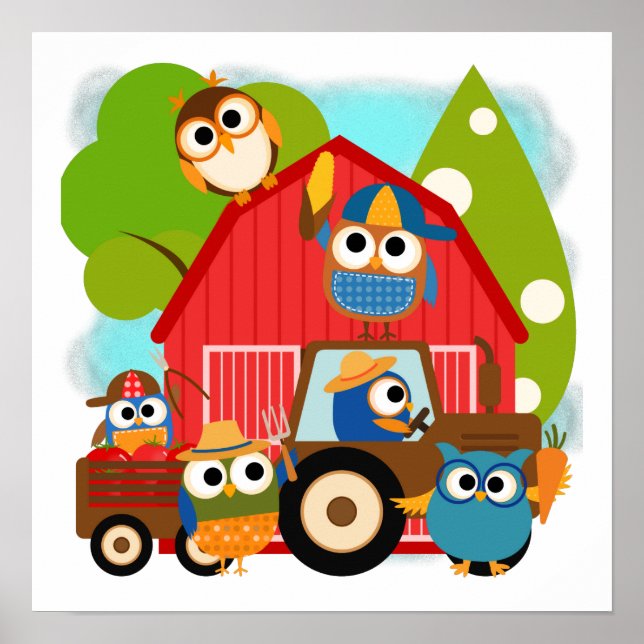 Owl Farmers Poster (Front)