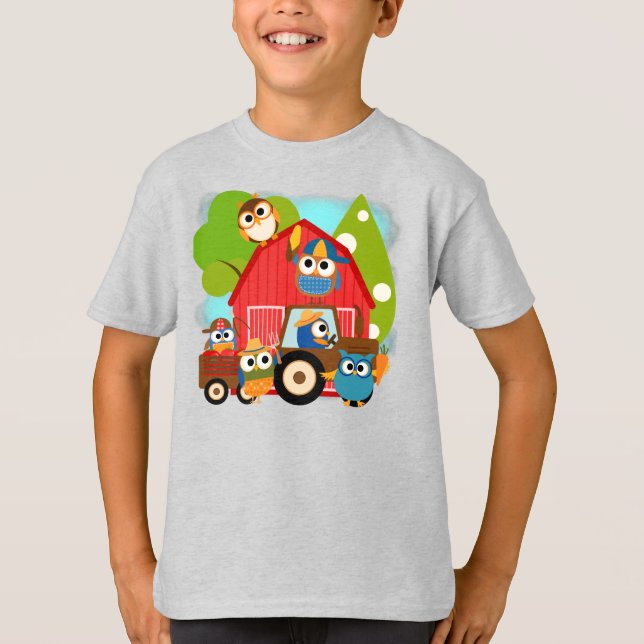 Owl Farmers T-Shirt (Front)