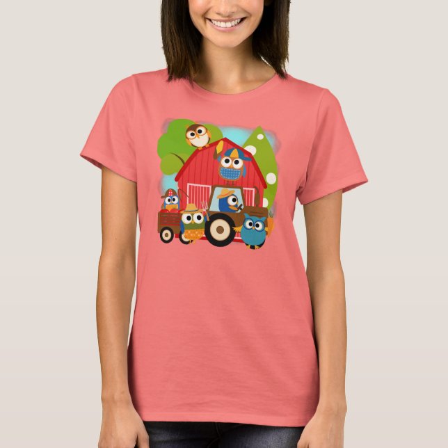 Owl Farmers T-Shirt (Front)