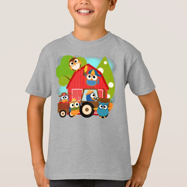 Owl Farmers T-Shirt (Front)
