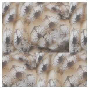 Owl Feathers Fabric