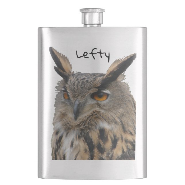 Owl Flask (Front)