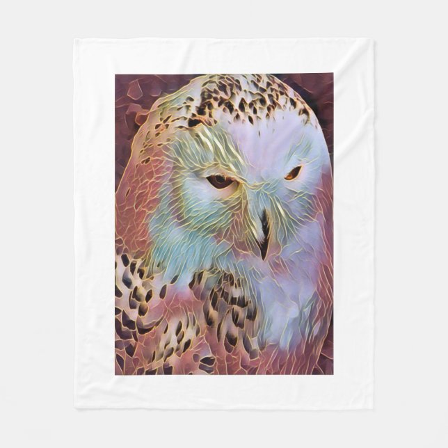 OWL FLEECE BLANKET (Front)