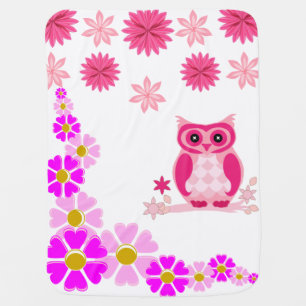 Owl Fleece Blanket