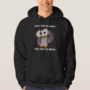 Owl For Men Women Boys Girls Nocturnal Bird Owl 1 Hoodie