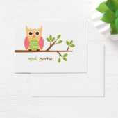 Owl Gift Enclosure, Gift Tag (#GIFT001) (Desk)