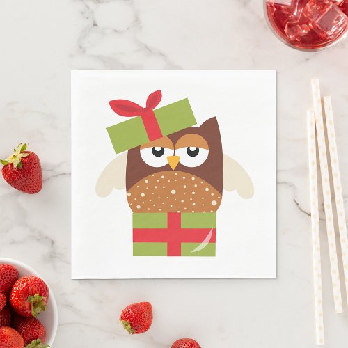 Owl Gift Napkins