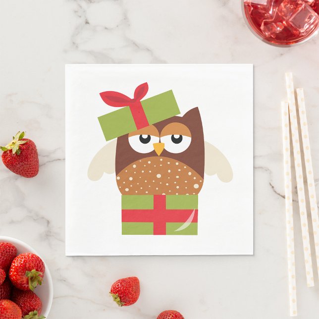 Owl Gift Napkins (Creator Uploaded)