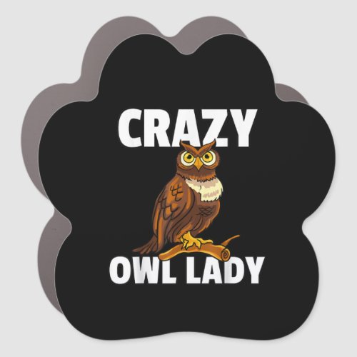 Owl Gifts  Owl Women Girls Lover Gift Car Magnet