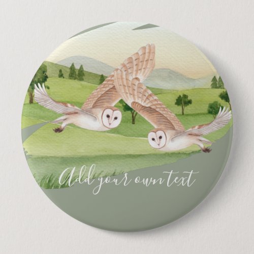 OWL GIFTS _ Personalized Button