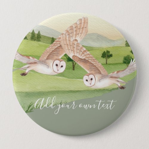 OWL GIFTS _ Personalized Button