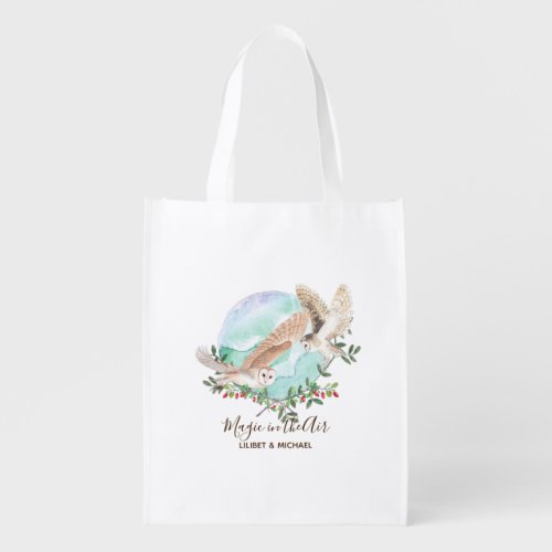 OWL GIFTS _ Personalized Grocery Bag