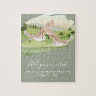 OWL GIFTS - Personalized Jigsaw Puzzle