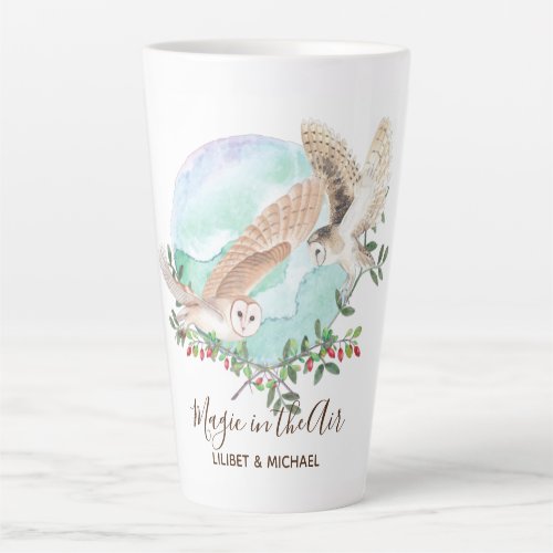 OWL GIFTS _ Personalized Latte Mug