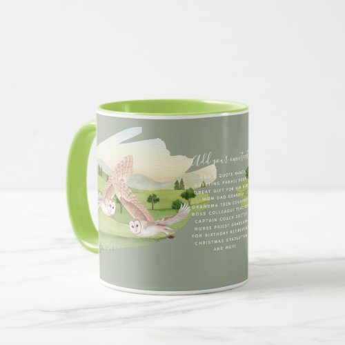 OWL GIFTS _ Personalized Mug