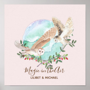OWL GIFTS - Personalized Poster